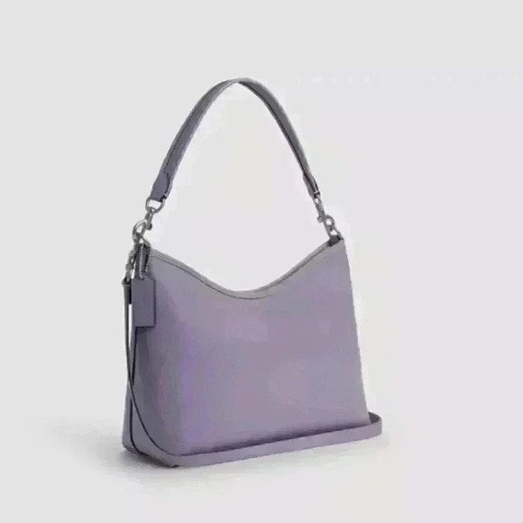 Coach Laurel Shoulder Bag in Light Violet (Color Sold Out) NWT - Picture 3 of 6